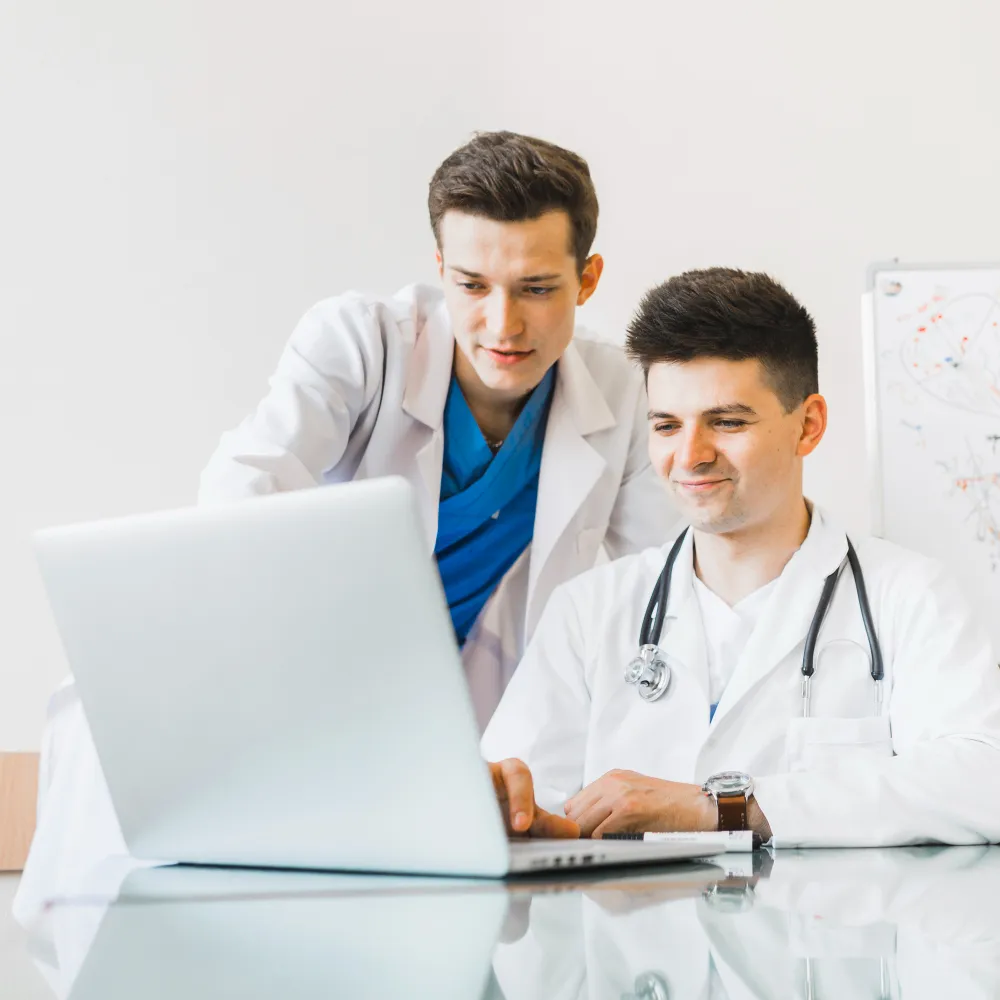 Healthcare professional supporting chronic and complex care
