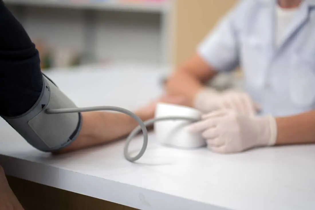 Clinician discussing diabetes management with a patient