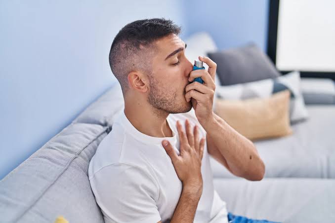 Medical professional providing respiratory care